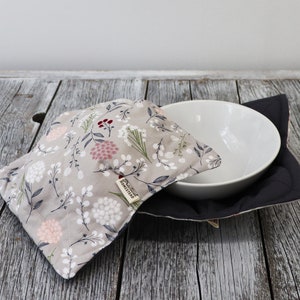 Microwavable Bowl Cosie, bowl cozy, Reusable Cotton Hot container Holder