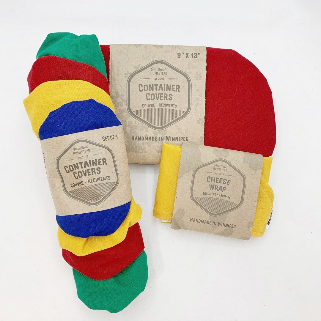 Reusable Container Covers Cheese Wrap Food Storage 9x13 Etsy