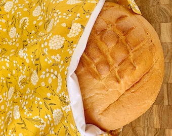 Herbruikbare opbergtas voor brood, voedselveilig en waterdicht. Houdt brood vers