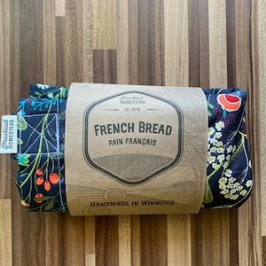 Reusable Bread Storage Bag, FoodSafe and Waterproof. Reusable. Keeps bread fresh