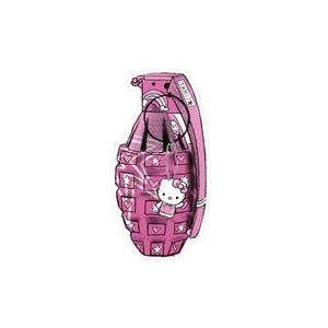 Sticker Grenade rose