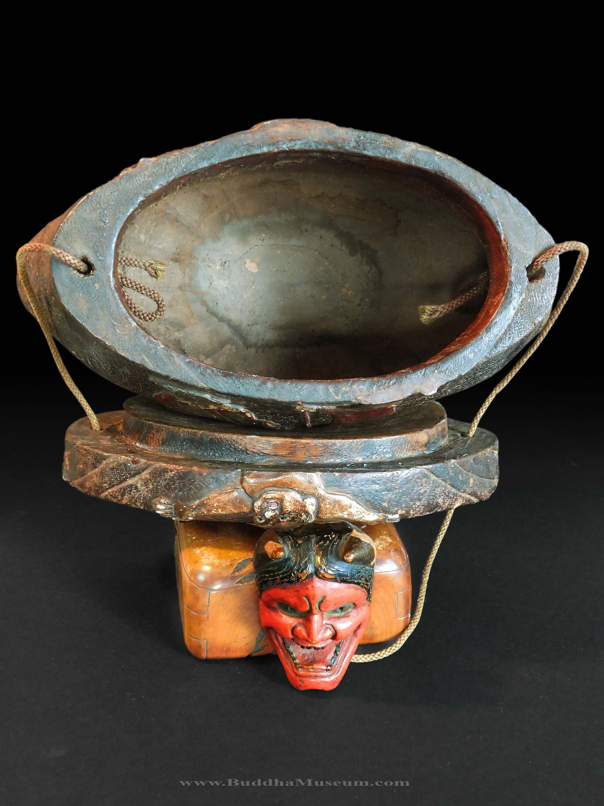 正直般若面根付 19世紀初頭 バールウッド 豚骨 提物 正直根付 - Etsy 日本