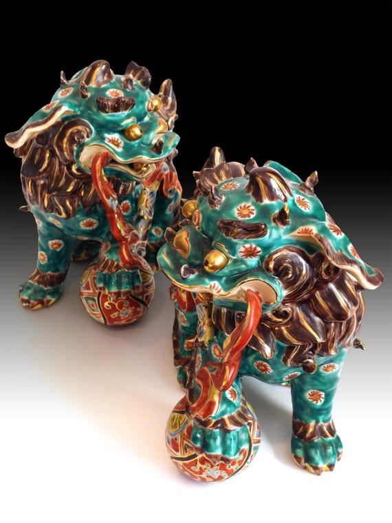 九谷焼Kutani Ware Ceramic Figurine 九谷焼専門 現代的なかわいい