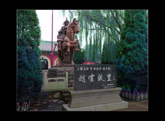 趙雲像　中国工芸品 中国伝統工芸品 趙雲 - メルカリ