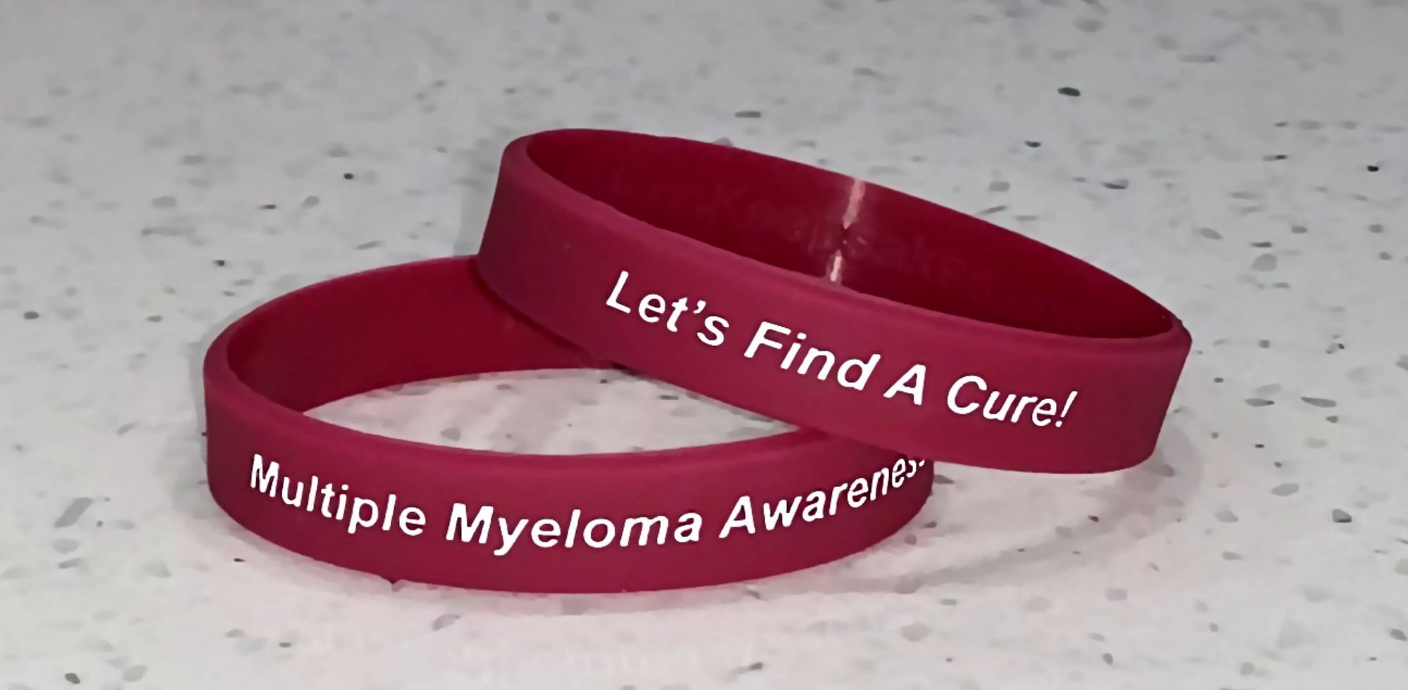 Bracelets for A Cure's fundraising page for Multiple Myeloma Research  Foundation