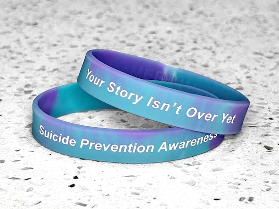 Suicide Prevention Awareness Wristband Bracelet Your Story Isn't
