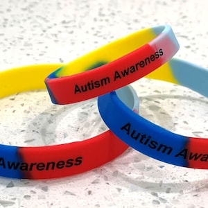 Autism Wristband For Autism Bracelet For Autism Awareness Wristband For Autism Awareness Autism Gift for Autism Awareness Bracelet - Black