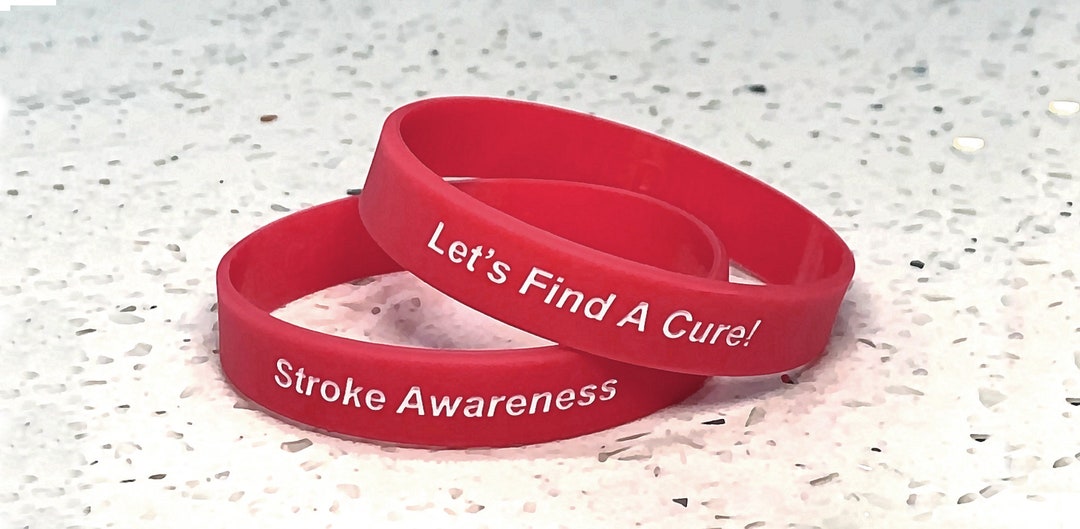 Stroke Wristband Stroke Bracelet Stroke Awareness Wristband For Stroke