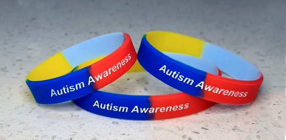 Silicone Rubber Autism Awareness Puzzle | Silicone Autism Bracelet - 50pcs  Bracelet 6 - Aliexpress