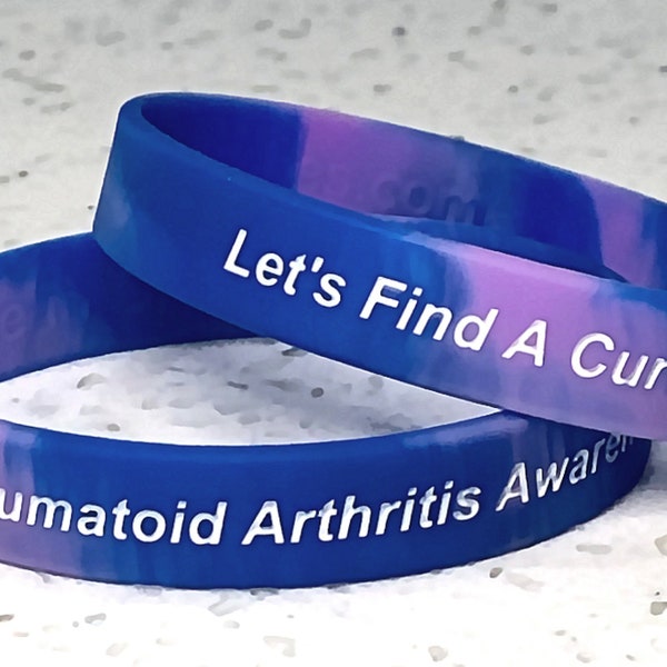 Rheumatoid Arthritis Wristband Arthritis Bracelet Arthritis Awareness Wristband For Arthritis Awareness Bracelet For Arthritis RA Gift Idea