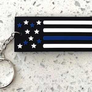 Thin Blue Line American Flag ~ Support Active, Retired & Fallen Law Enforcement Personnel/Police Officers