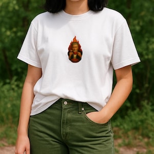 David Lynch Organic Cotton T-Shirt | Twin Peaks-Inspired Shirt