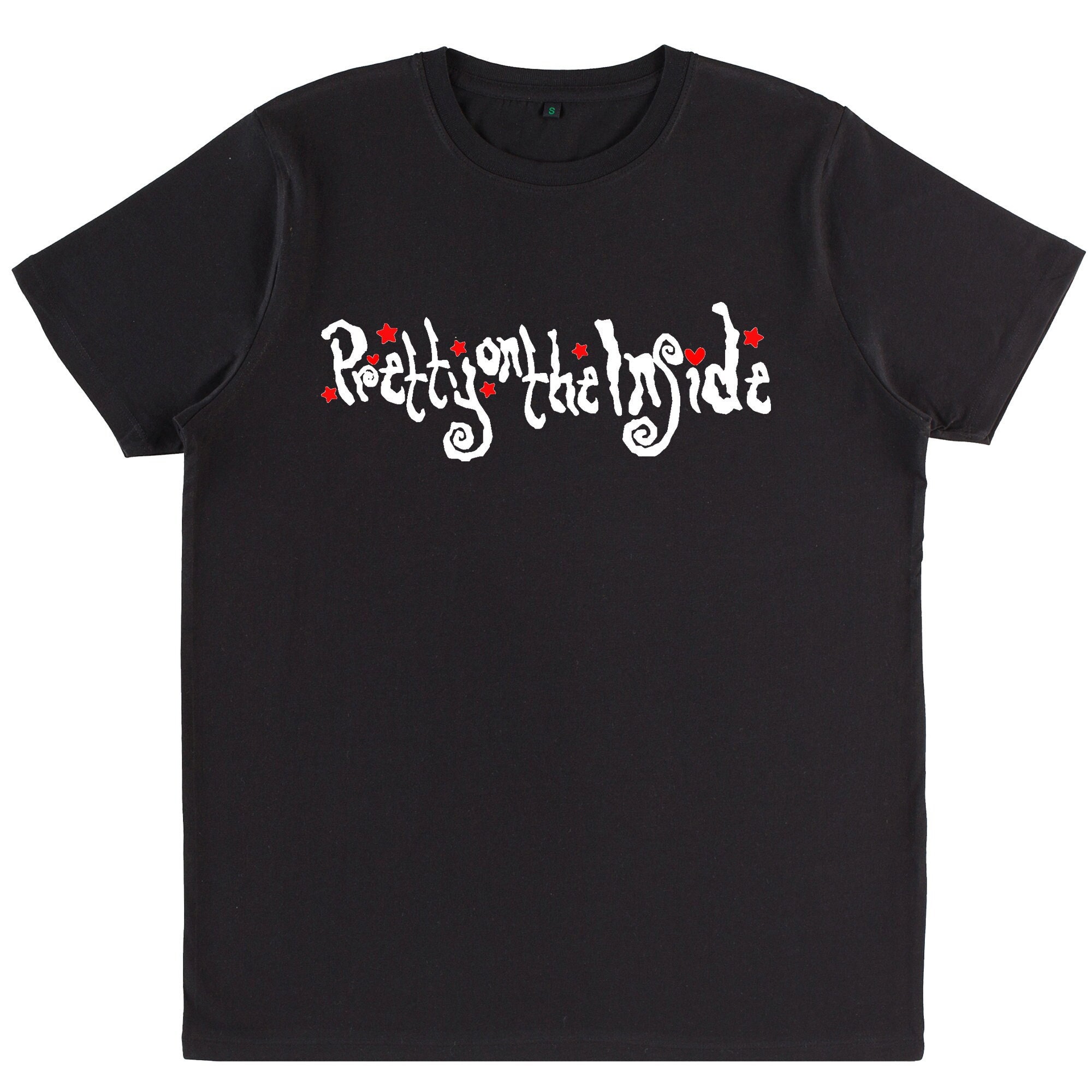Hole Organic Cotton T-shirt - Pretty on the Inside Album Shirt - Etsy