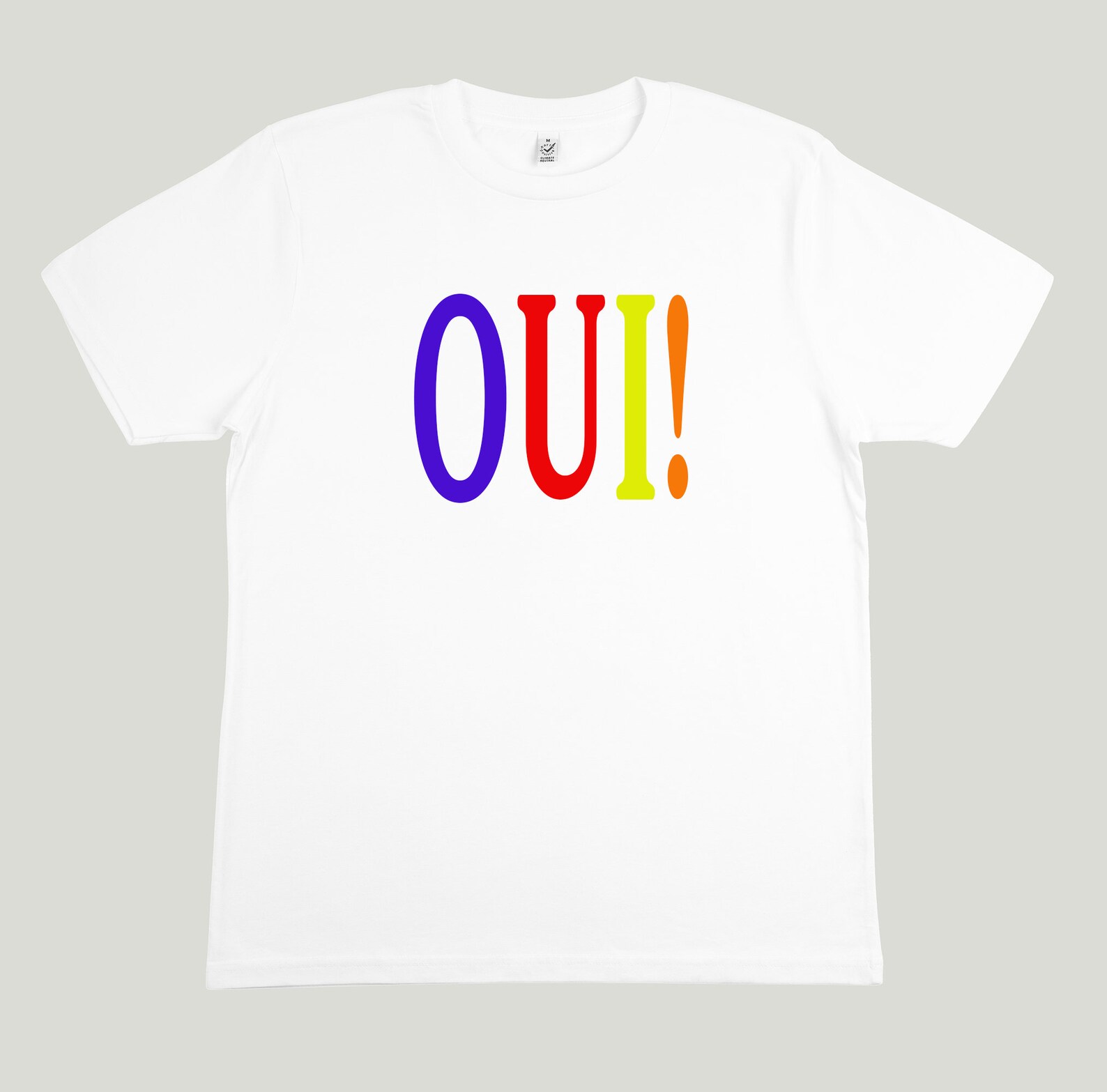 OUI Tshirt Oui Shirt French Word Tshirt French Slogan Etsy UK