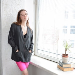 Vintage 80&#39;s Grey Blazer