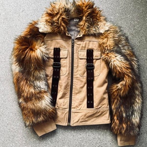 90s 【Jamie Sadock】ボンバージャケット Faux Fur Zip s-l400.jpg