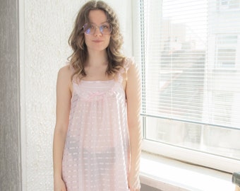 Vintage 70's Pink Nightdress