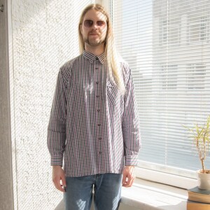 Vintage Multicolour Checked Cotton Shirt