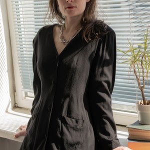 Blazer noir vintage