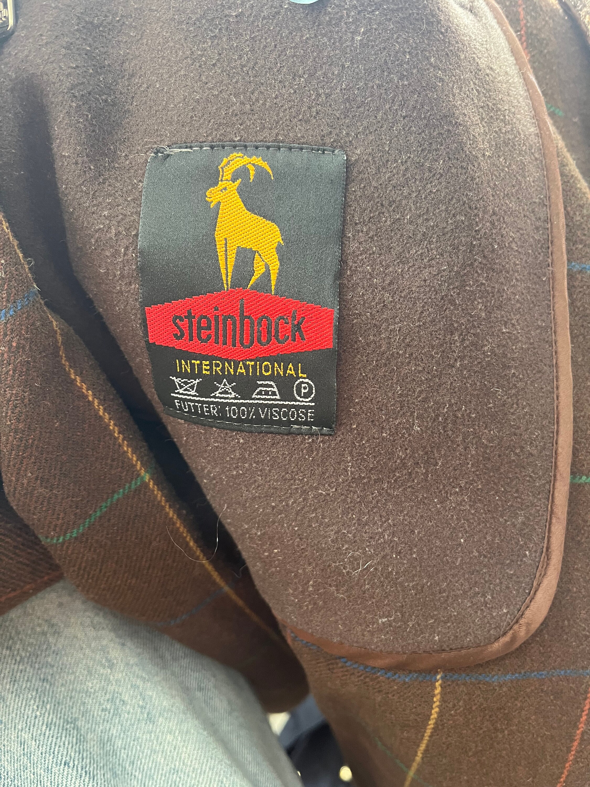 Parka vintage STEINBOCK con capucha de lana de los anos 70 en marron Etsy Mexico