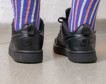 80s90s NIKE 銀タグ 革 スウェード OLD vintage 黒