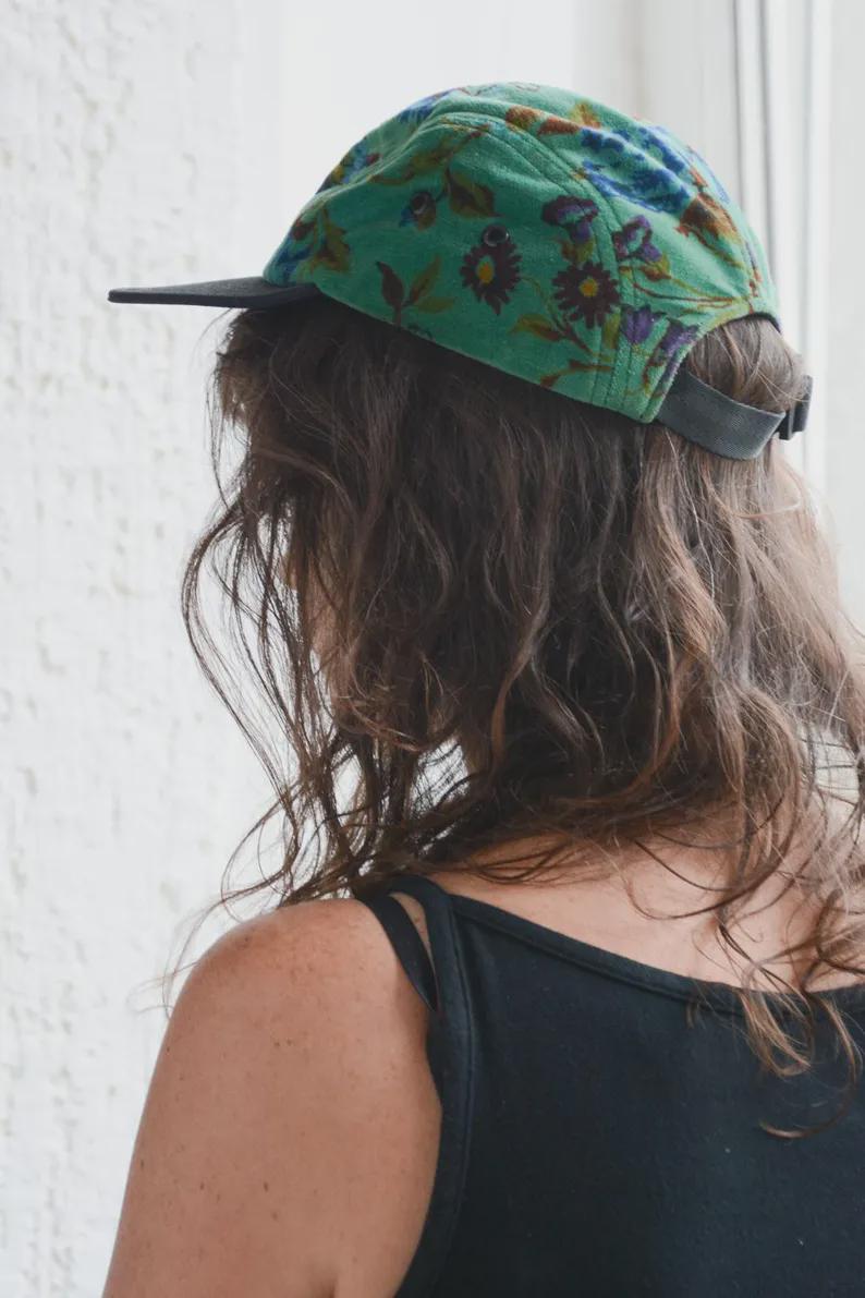 KENZO PARIS Vintage Multicolour Velvet Floral Print Cap - Etsy Israel