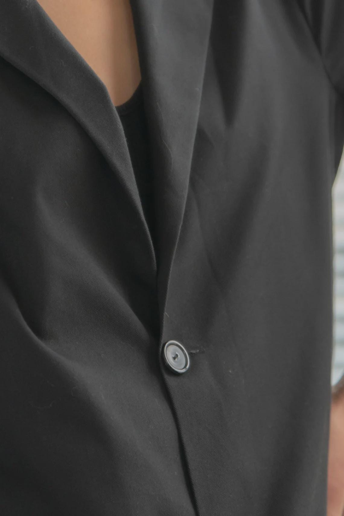 Vintage Classic Black Blazer, foto 4 di 4