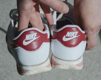 NIKE Vintage 90's Classic Cortez Sneaker in White