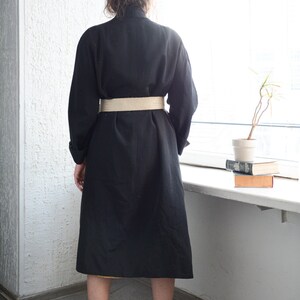 Vintage 70's Authentic Kimono Style Belted Coat image 2