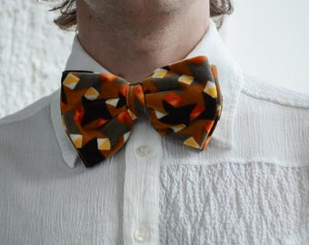 Vintage Multicolour Samtfliege