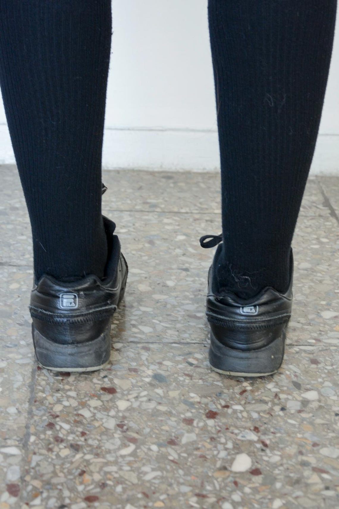 Vintage FILA Black Sneakers, foto 4 di 5