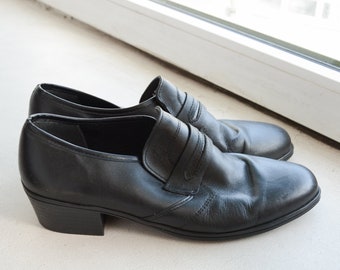 Vintage 70's Rare Black Shoes