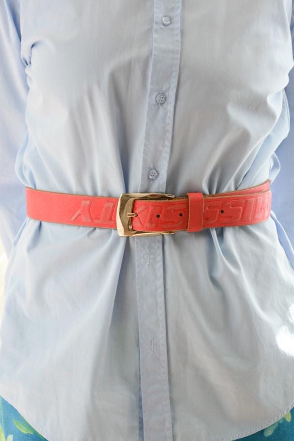 ルイールマガジンvibes古着 MISS SIXTY ロゴ フリルウエストベルト Miss Sixty Belt - Etsy Canada