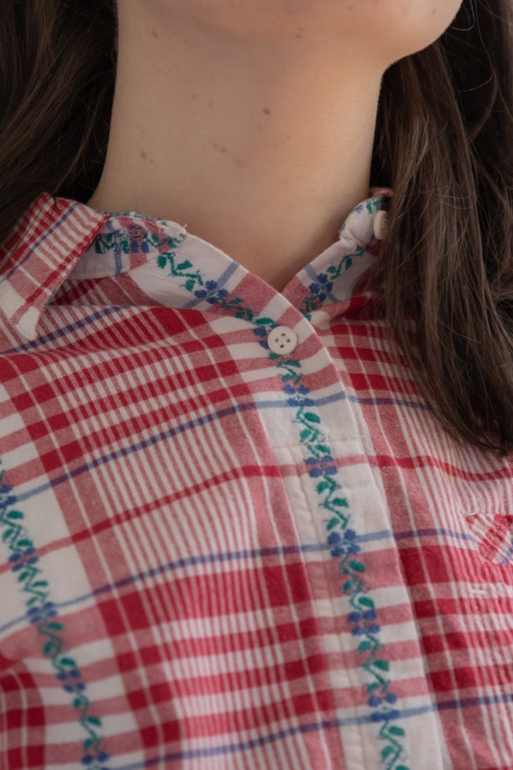 売れ筋商品|||セセ カットソー トップス レディース Women's Contrast Embroidered Cotton Collared Shirt Fiery Red Graphic Essential Sporty T-shirt - Red | Levi's® US