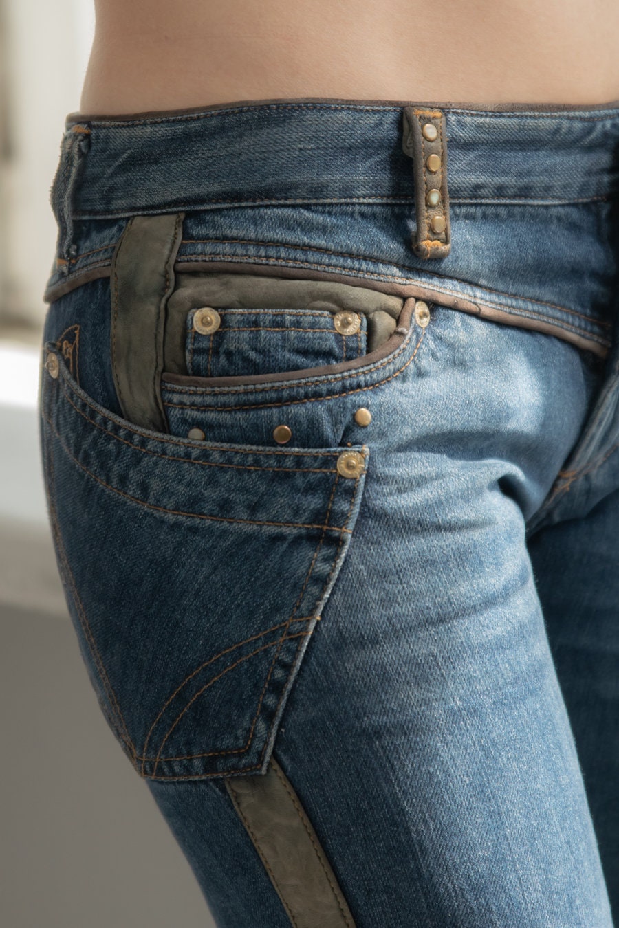 Vintage Y2K Authentic DOLCE & GABBANA Low Waisted Jeans