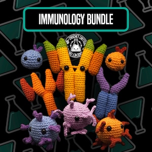 Paquete de inmunología: 5 patrones de crochet