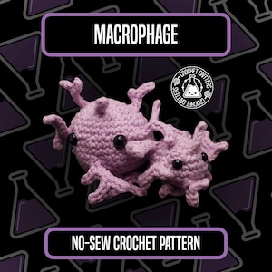 Macrophage - No-Sew Crochet Pattern