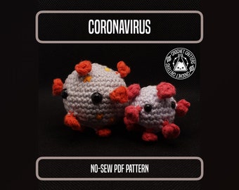 Coronavirus - No-Sew Crochet Pattern