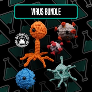 Virus Bundle - 4x Crochet Patterns