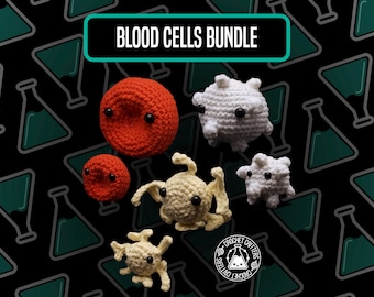 Blood Cells Bundle - 3x Crochet Patterns