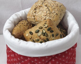 Bread basket - utensilio - anchor - maritime