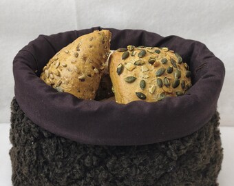 Bread basket - Utensilio - Teddy - Brown