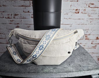 bum bag, shoulder bag, corduroy bag