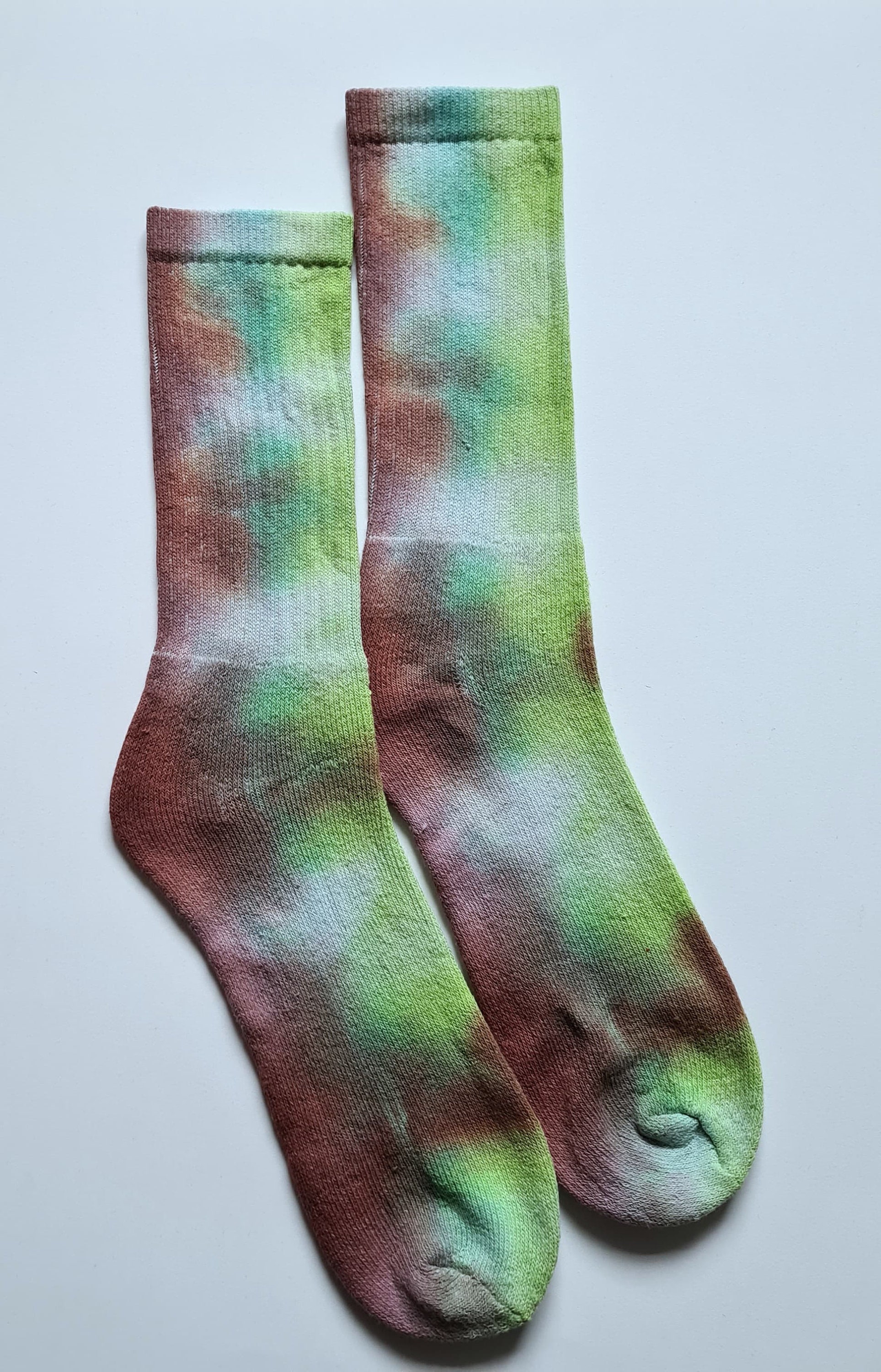 Tiedyed Cotton Rich Sports Socks 2 Gent's Size 68.5/ Etsy