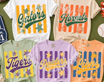 Custom Mascot PNG, School Spirit Design, Team Pride Shirt (Digital Download)