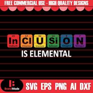 Inclusion Is Elemental Svg, Lgbt Svg, Lgbt Png, Gay Pride Svg, Lgbtq Svg, Pride Month Svg, Lesbian Svg, Pride Flag Svg, Lgbt Pride Svg, Lgbt