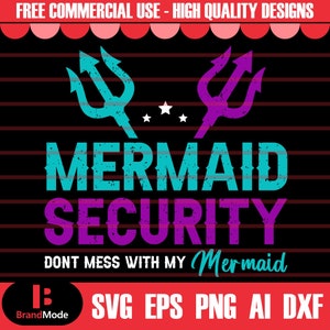 Mermaid Svg, Mermaid Png, Mermaid Tail Svg, Mermaid Birthday Svg, Mermaid Svg Cricut, Mermaid Security Svg, Mermaid Dad Svg, Trident Svg,