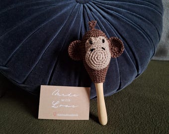 Monkey samba rattle