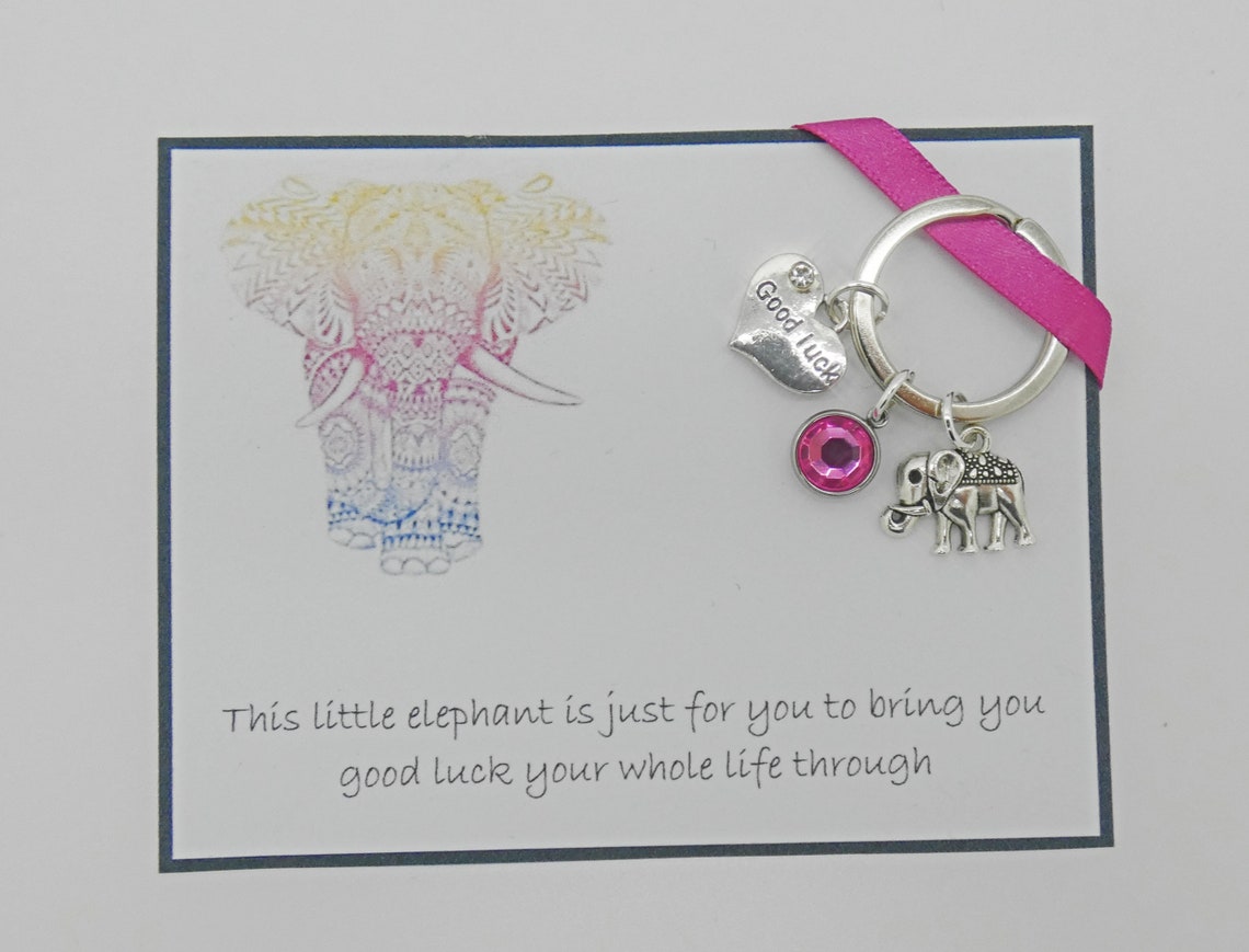 Good Luck Elephant Good Luck Charm Good Luck Elephant Etsy UK