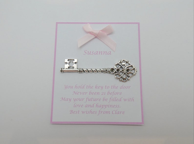 21 Key Old Key on Card for 21st. 21st Card With Key. Key to the Door Card. 21st ...